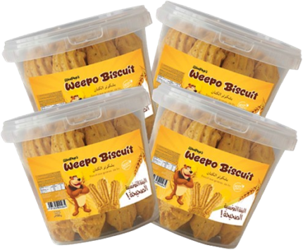 Biscuits Weepo (4 x 200G)